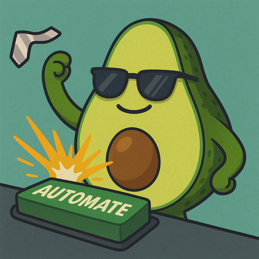 Avocado Mascot